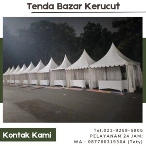 Gudang Sewa Tenda Bazar Kerucut Jakarta Utara