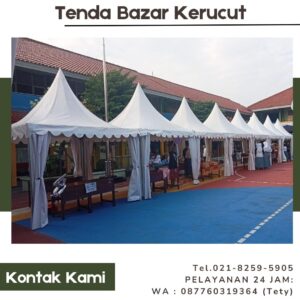 Gudang Sewa Tenda Bazar Kerucut Jakarta Utara