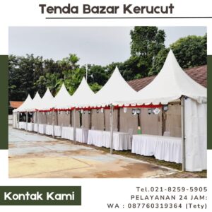 Gudang Sewa Tenda Bazar Kerucut Jakarta Utara