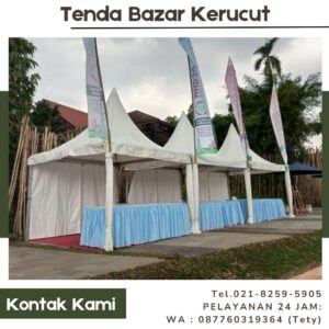 Gudang Sewa Tenda Bazar Kerucut Jakarta Utara