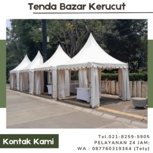 Gudang Sewa Tenda Bazar Kerucut Jakarta Utara