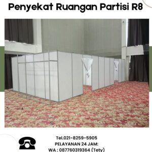 Rental Penyekat Ruangan Partisi R8 Terbaru 2024 Jakarta