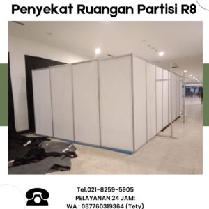 Rental Penyekat Ruangan Partisi R8 Terbaru 2024 Jakarta