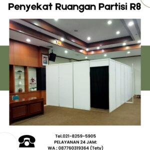 Rental Penyekat Ruangan Partisi R8 Terbaru 2024 Jakarta