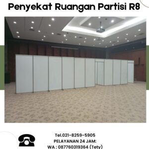 Rental Penyekat Ruangan Partisi R8 Terbaru 2024 Jakarta