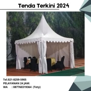 Pusat Sewa Tenda Harga Terkini 2024 Jakarta