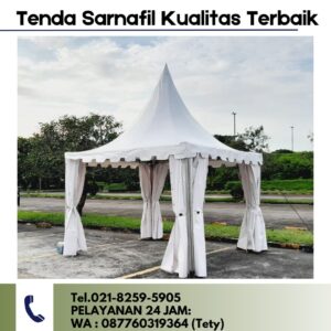 Jasa Sewa Tenda Sarnafil Kualitas Terbaik di Jakarta Selatan