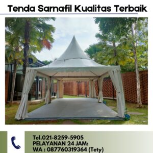 Jasa Sewa Tenda Sarnafil Kualitas Terbaik di Jakarta Selatan