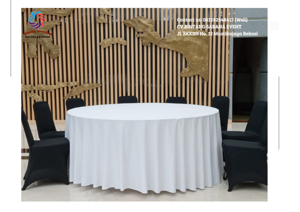 Sewa Round Table Multiplek Kaki Silang Beragam Diameter di Jakarta Sewa Round Table Multiplek Kaki Silang Beragam Diameter di Jakarta