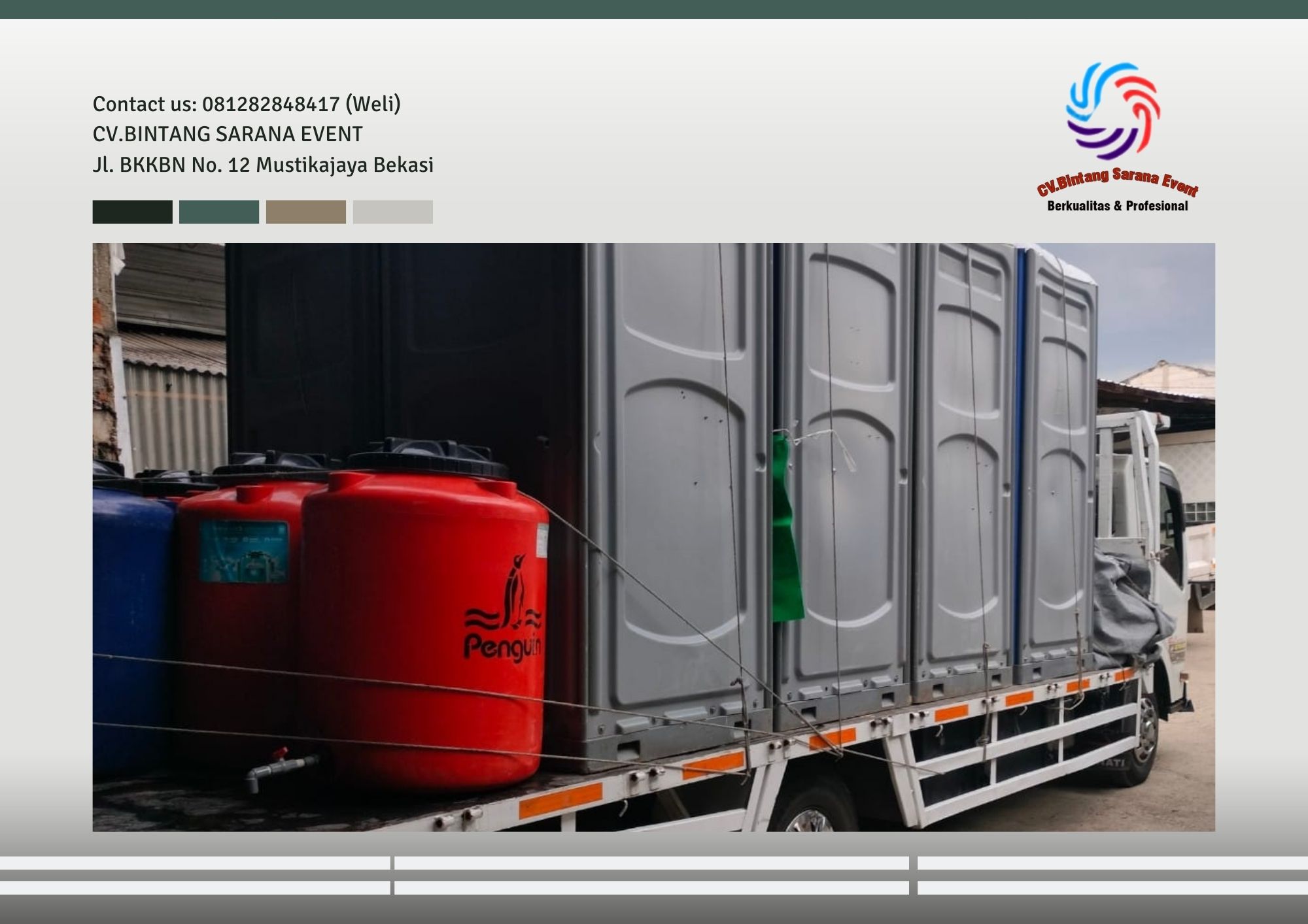 Sewa Toilet Closet Duduk Type Portable Di Bogor