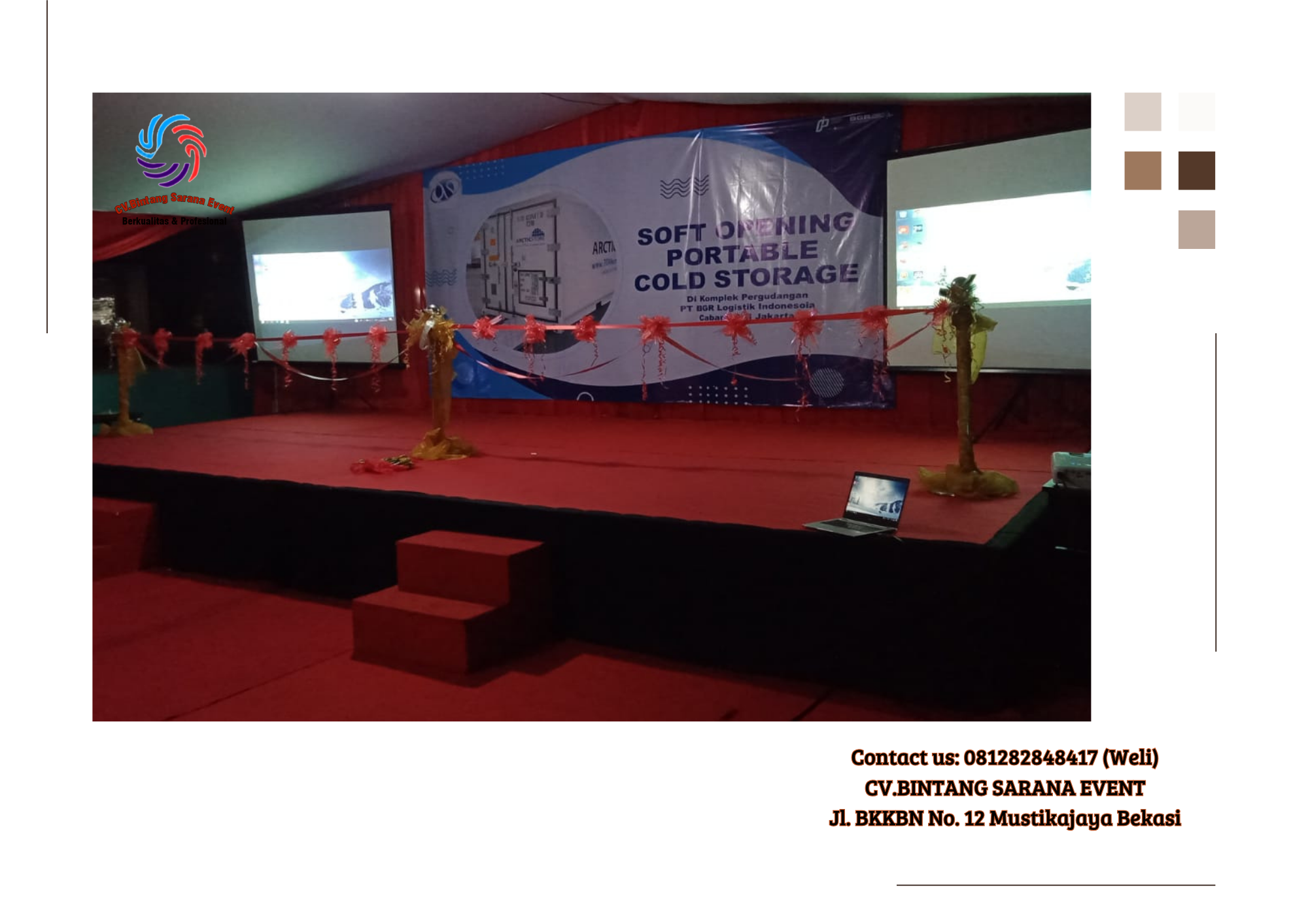 Rental Panggung Stage Dan Flooring Tenda Di Jakarta