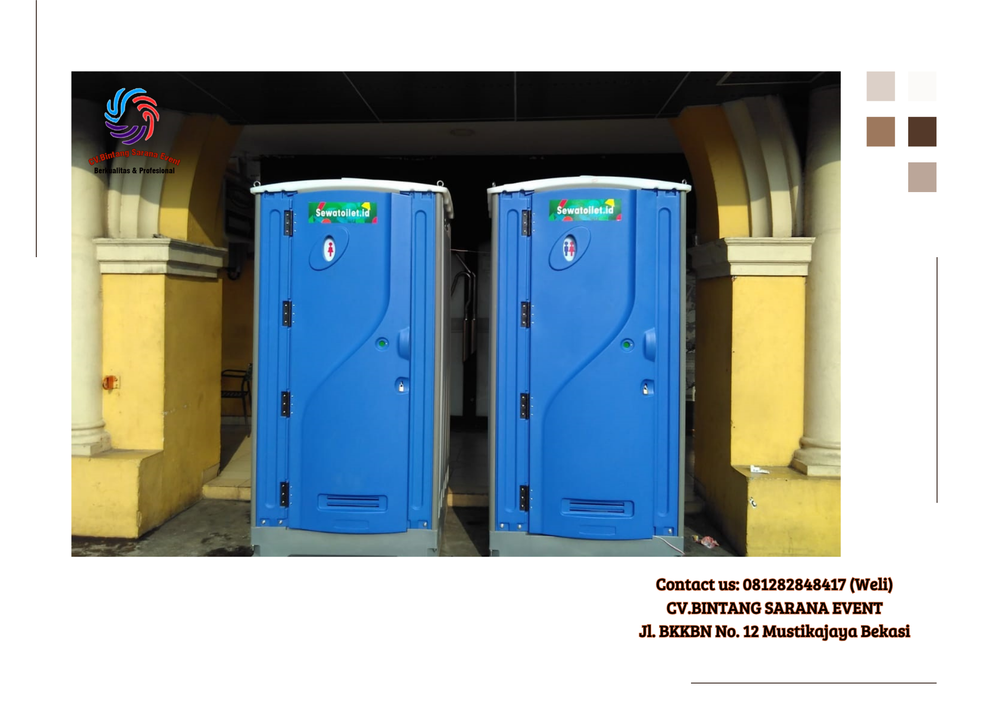 Layanan Sewa Toilet Portable HDPE Praktis dan Higienis di Jakarta Layanan Sewa Toilet Portable HDPE Praktis dan Higienis di Jakarta