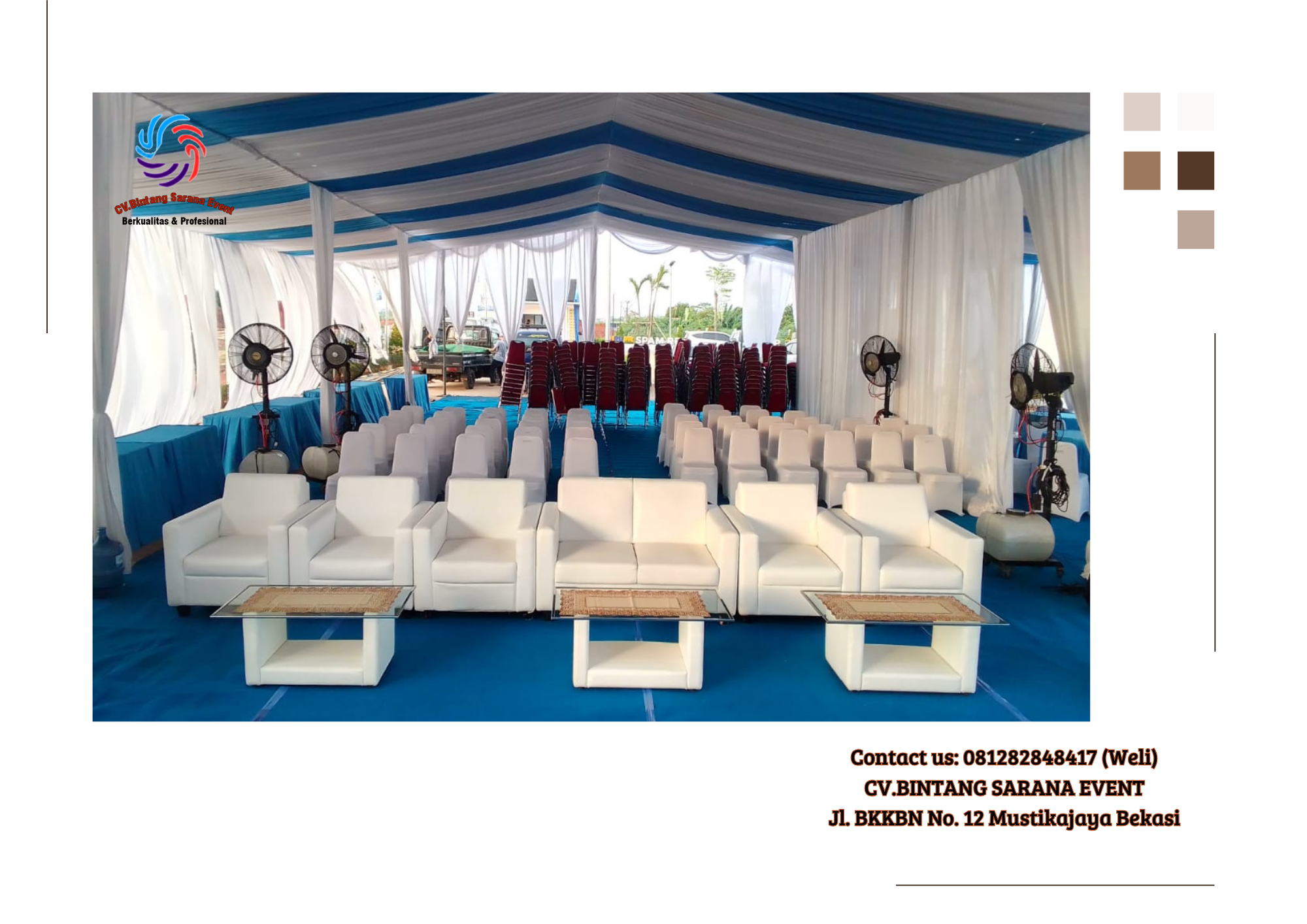 Sewa Aneka Jenis Tenda Lengkap Dekorasi Dan Alat Pesta di Jakarta