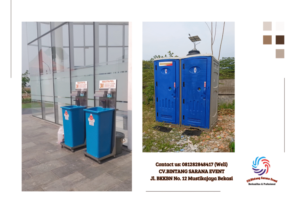 Jasa Sewa Toilet Dan Wastafel Portable Berkualitas di Bogor