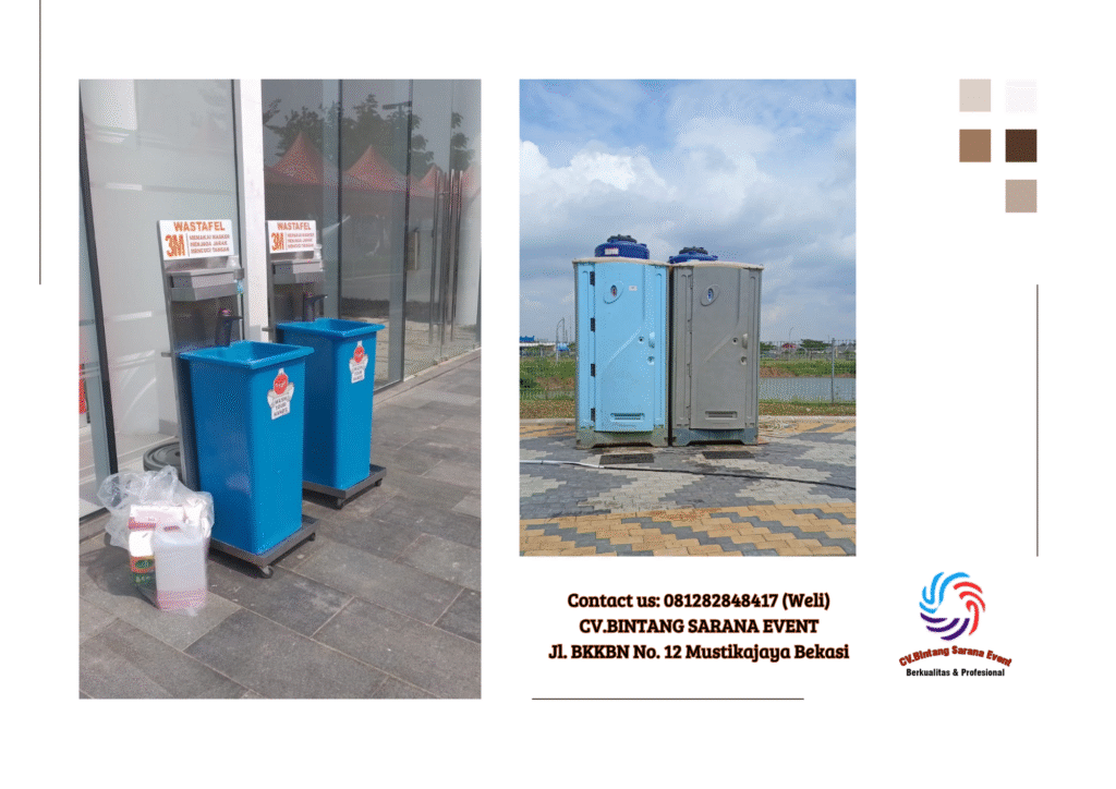 Jasa Sewa Toilet Dan Wastafel Portable Berkualitas di Bogor