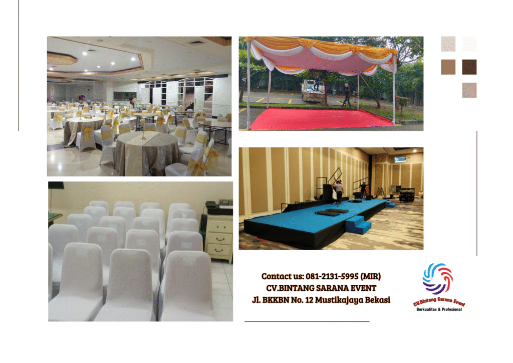 Rental Round Table, Kursi, Meja, Tenda, Panggung Jakarta