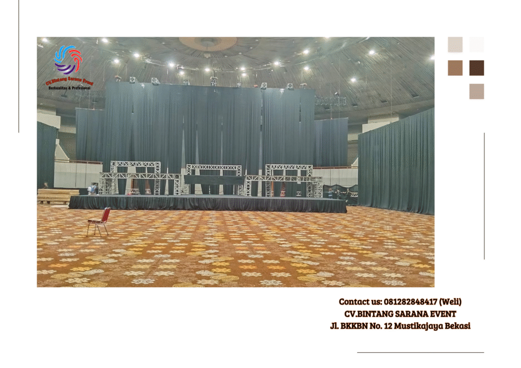 Rental Tirai Filamin Dan Lotto Tebal Area Jakarta