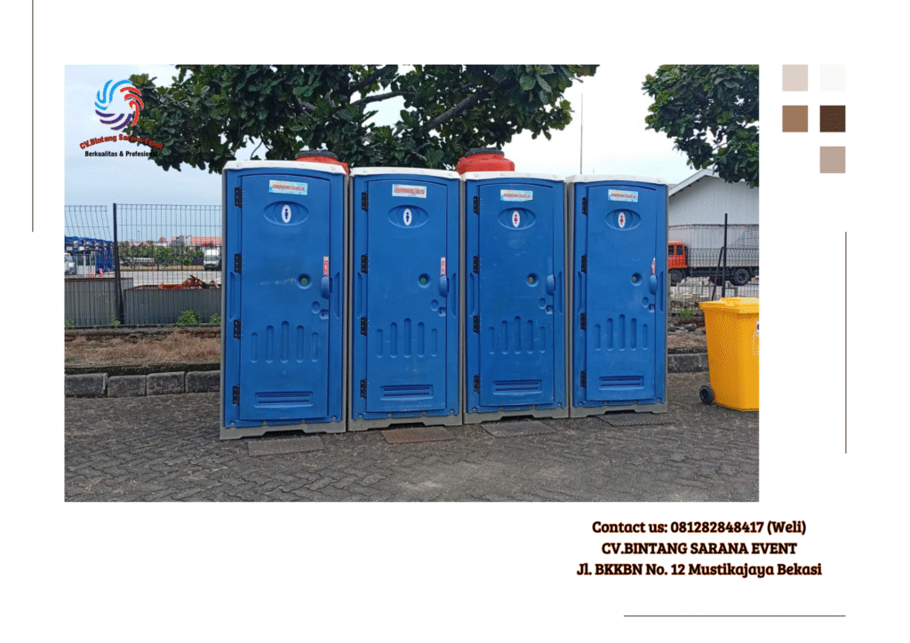 Vendor Sewa Toilet Portable Harian di Jakarta