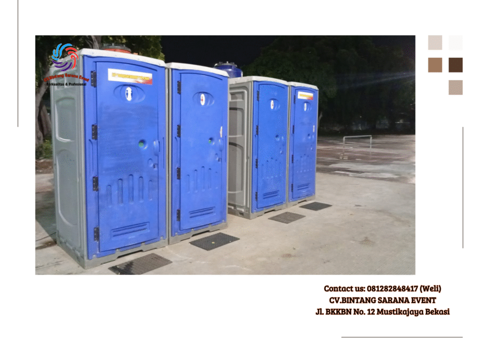 Vendor Sewa Toilet Portable Harian di Jakarta