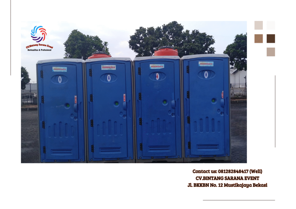 Vendor Sewa Toilet Portable Harian di Jakarta