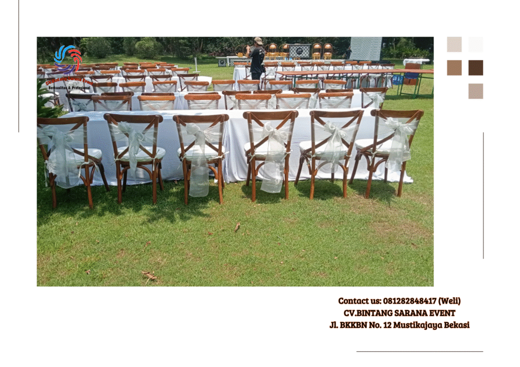 Jasa Sewa Kursi Silang Atau Cross Back Chairs Jakarta Jasa Sewa Kursi Silang Atau Cross Back Chairs Jakarta