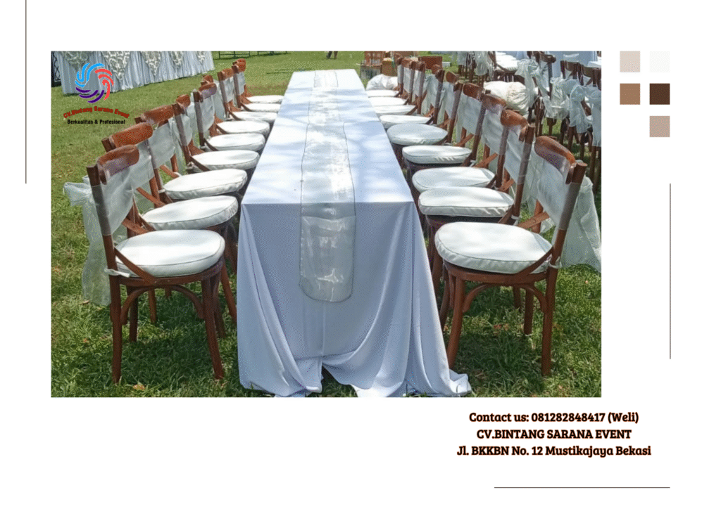 Jasa Sewa Kursi Silang Atau Cross Back Chairs Jakarta Jasa Sewa Kursi Silang Atau Cross Back Chairs Jakarta
