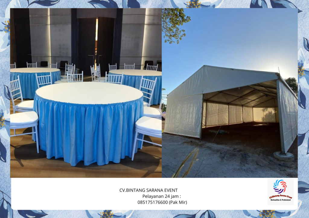 Jasa Sewa Alat Pesta Meja Kursi Tenda Bekasi