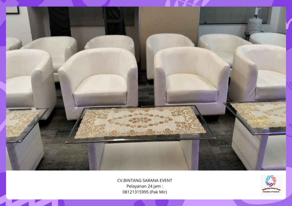 Sewa Aneka Sofa Dan Toilet Portable Bogor