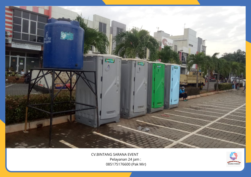 Sewa Meja Kursi Dan Toilet Portable Bogor