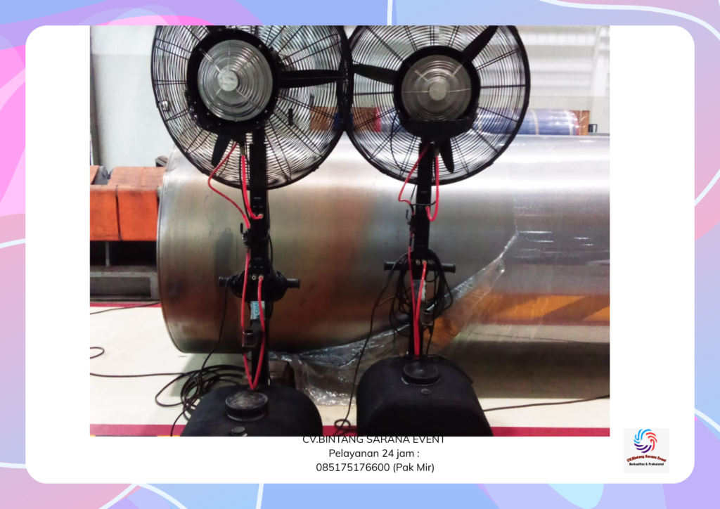 Jasa Rental Misty Fan Harga Promo Area Bekasi
