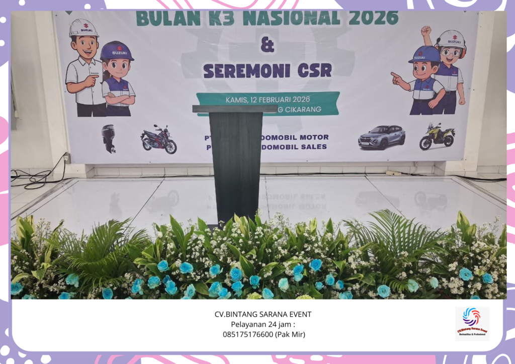 Jasa Rental Podium HPL Berkualitas Area Cikarang
