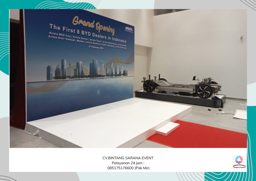 Jasa Sewa Backdrop Set Panggung Melaminto Berkualitas Siap Pakai Area Jakarta