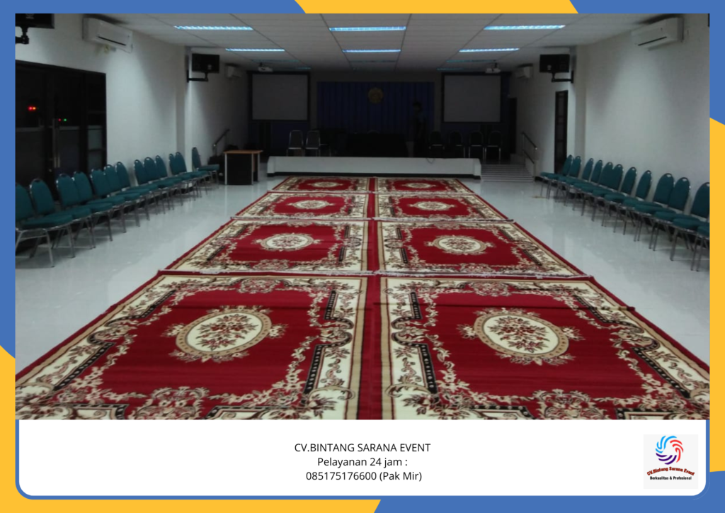 Rental Karpet Permadani Meja Lesehan Beanbag Event Ramadhan Jakarta