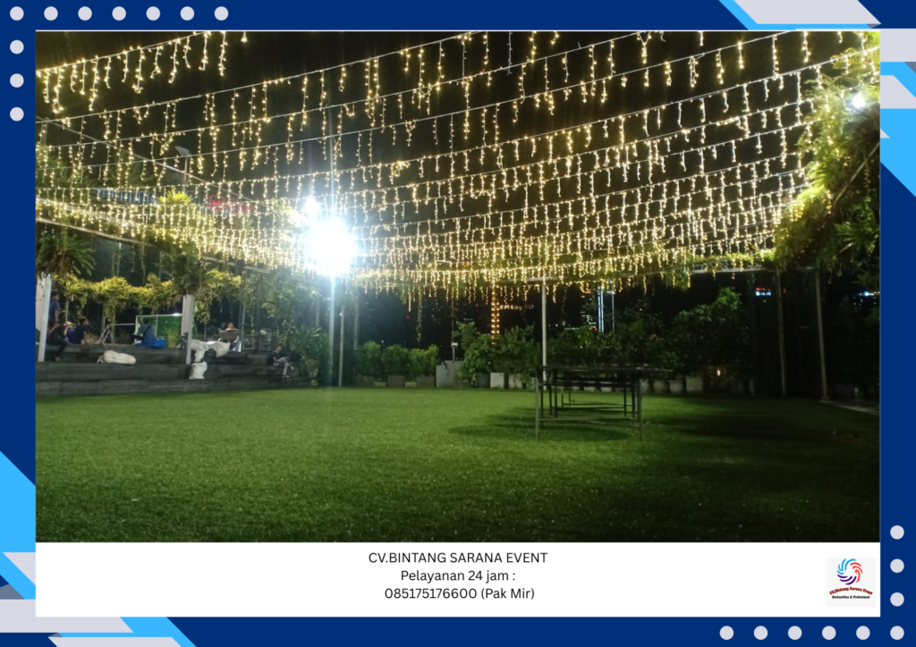 Sewa Lampu Hias Taman Gantung Jakarta