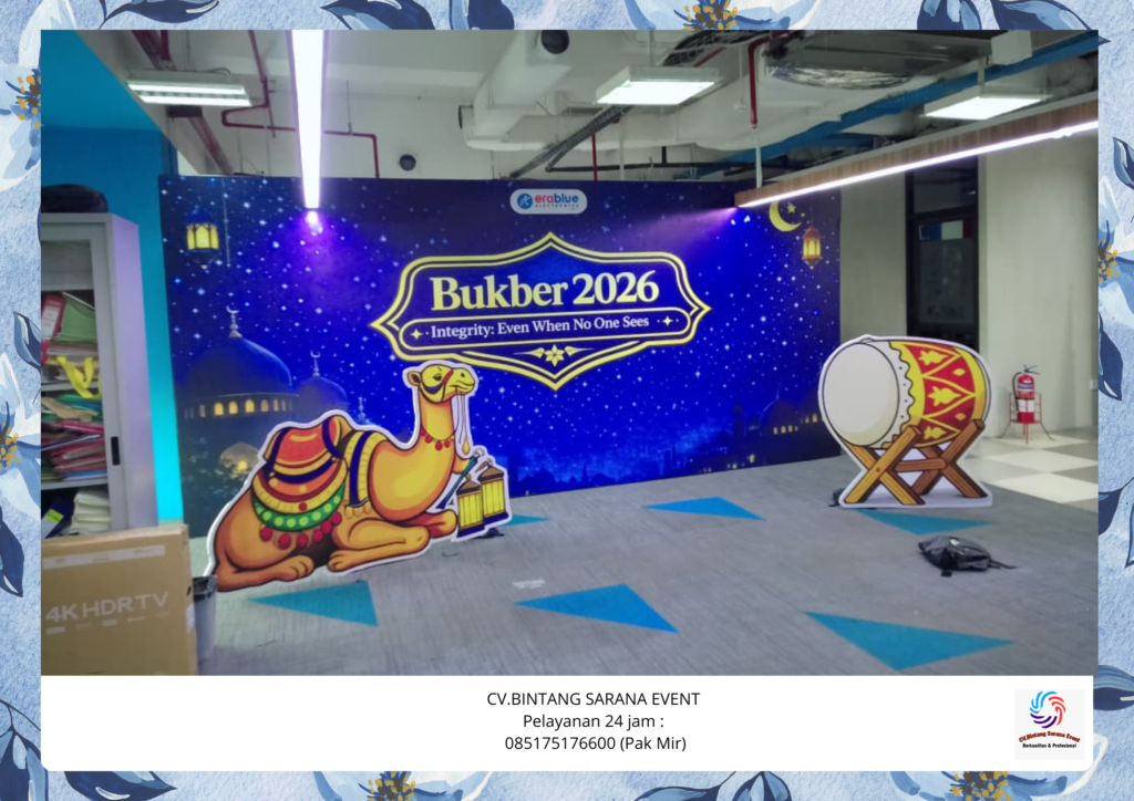 Jasa Sewa Backdrop Event Ramadhan Berkualitas Area Bekasi