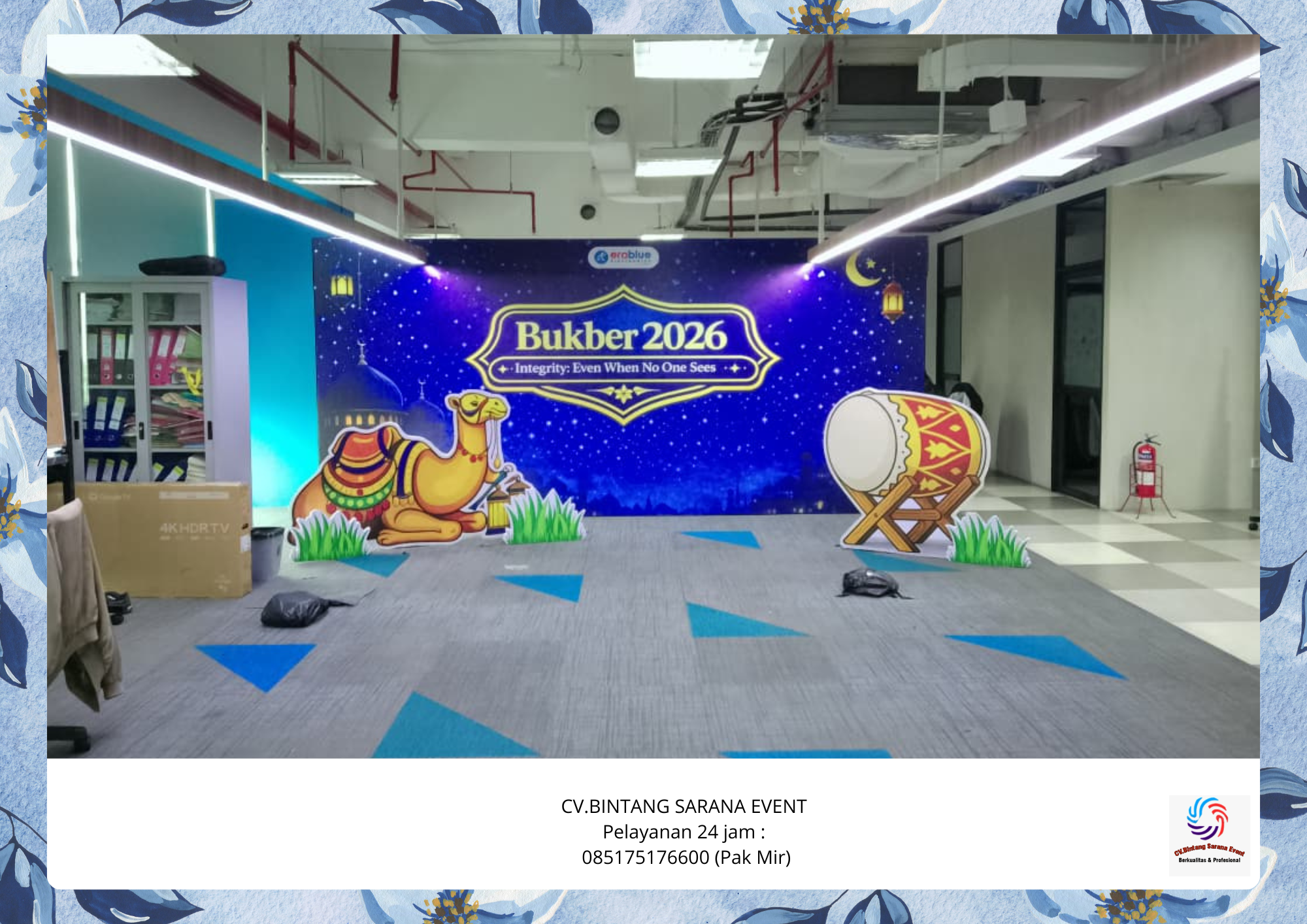 Jasa Sewa Backdrop Event Ramadhan Berkualitas Area Bekasi