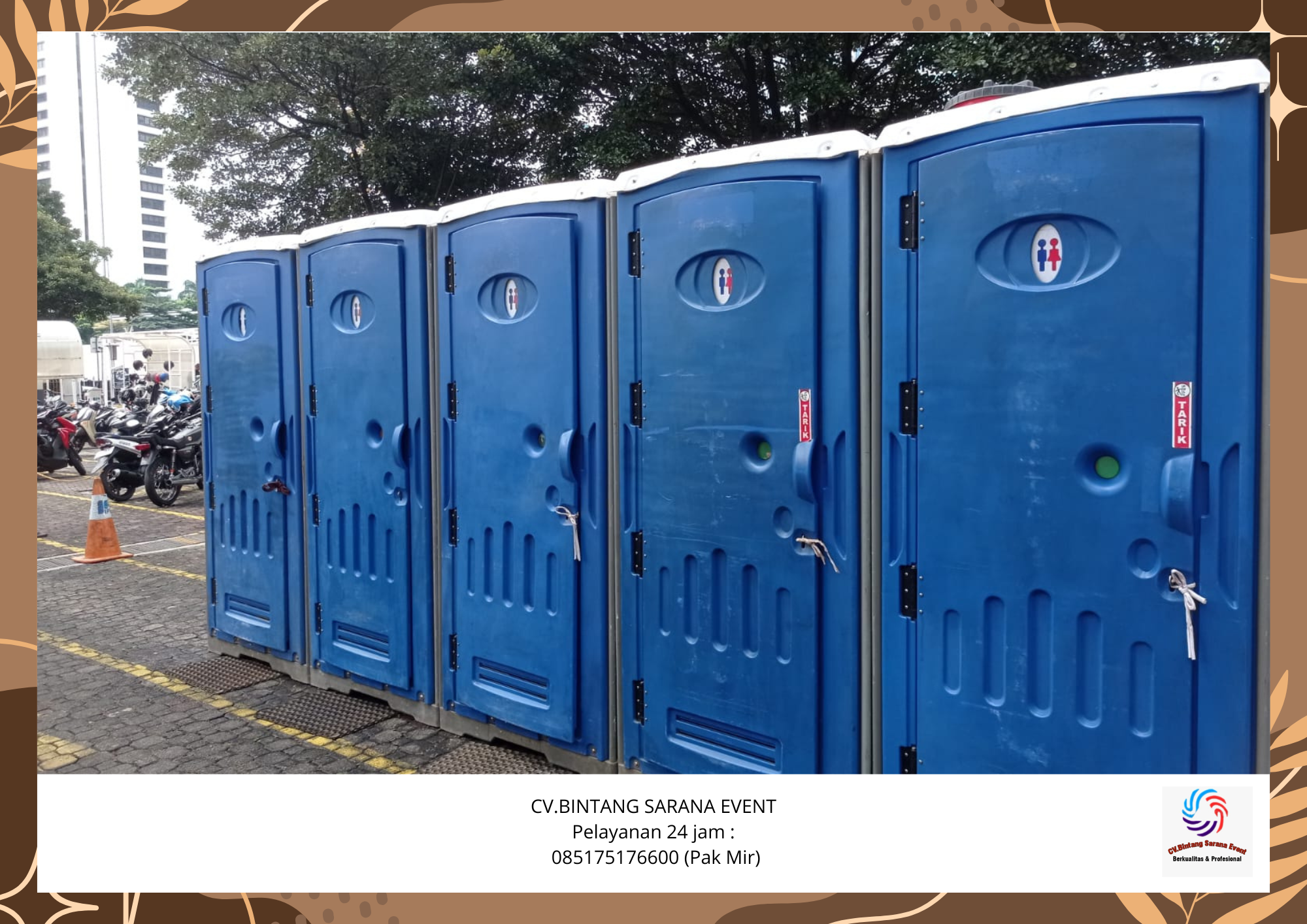 Sewa Toilet Portable VIP Siap Kirim Area Bekasi