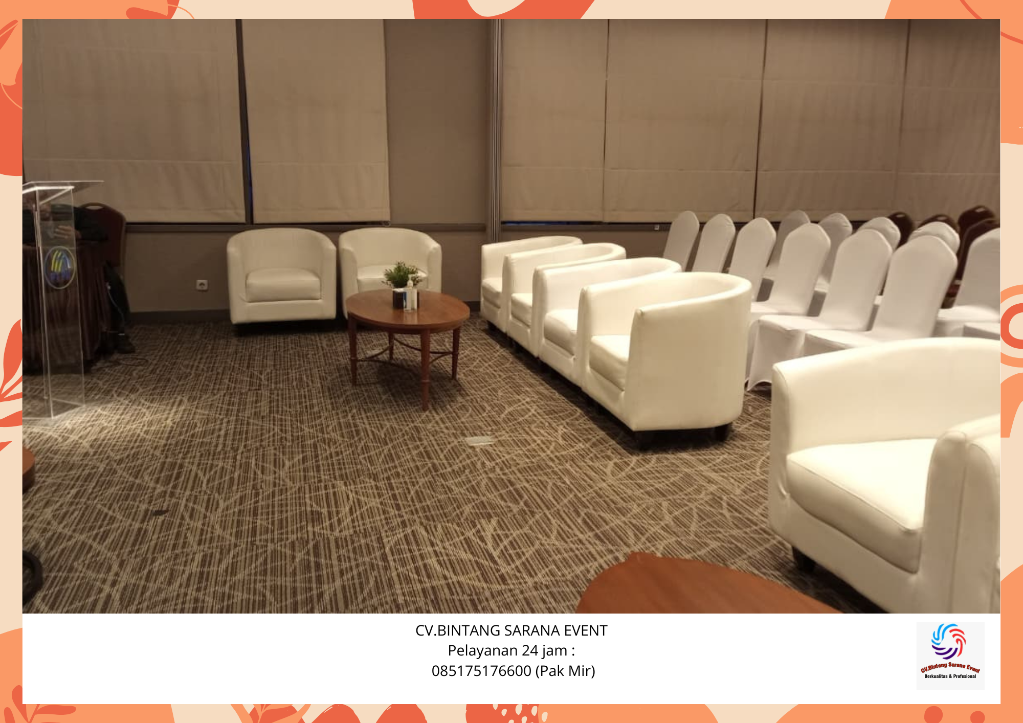 Jasa Rental Sofa Oval Putih Berkualitas Area Tanggerang Jasa Rental Sofa Oval Putih Berkualitas Area Tanggerang