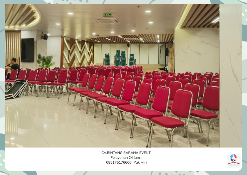 Jasa Sewa Kursi Futura Polos Merah Area Jakarta