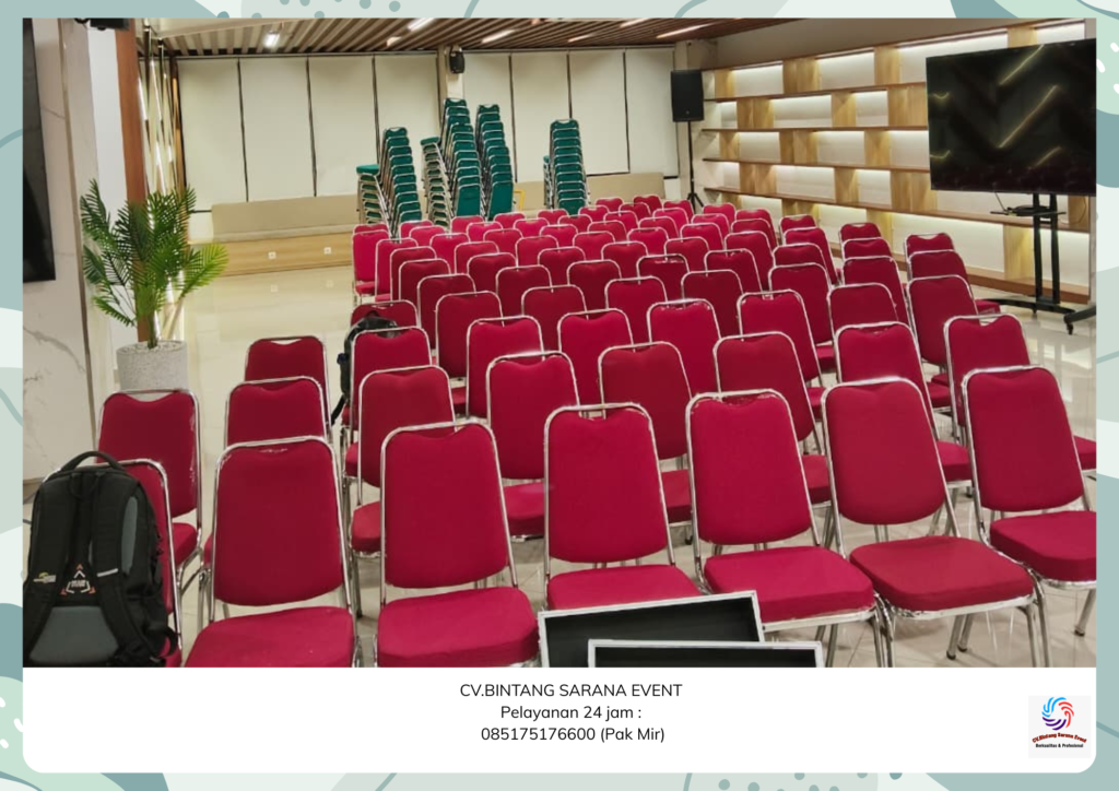 Jasa Sewa Kursi Futura Polos Merah Area Jakarta