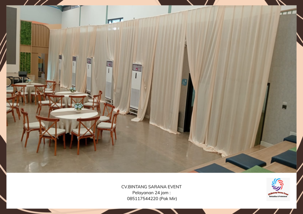 Jasa Sewa Tirai Filamin Aneka Warna Area Jakarta