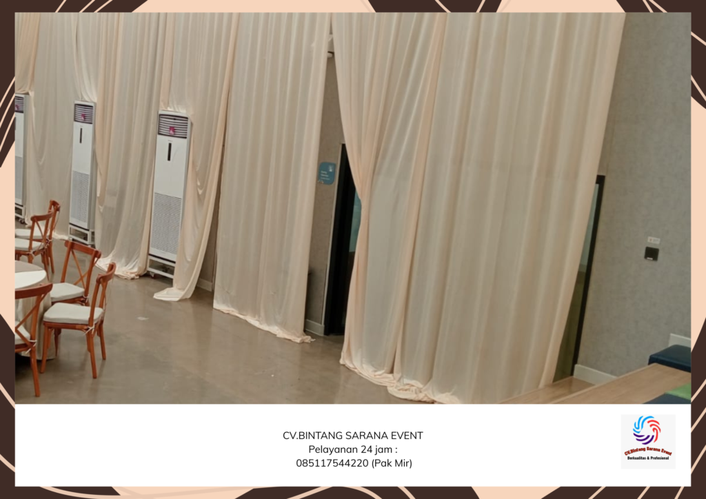 Jasa Sewa Tirai Filamin Aneka Warna Area Jakarta
