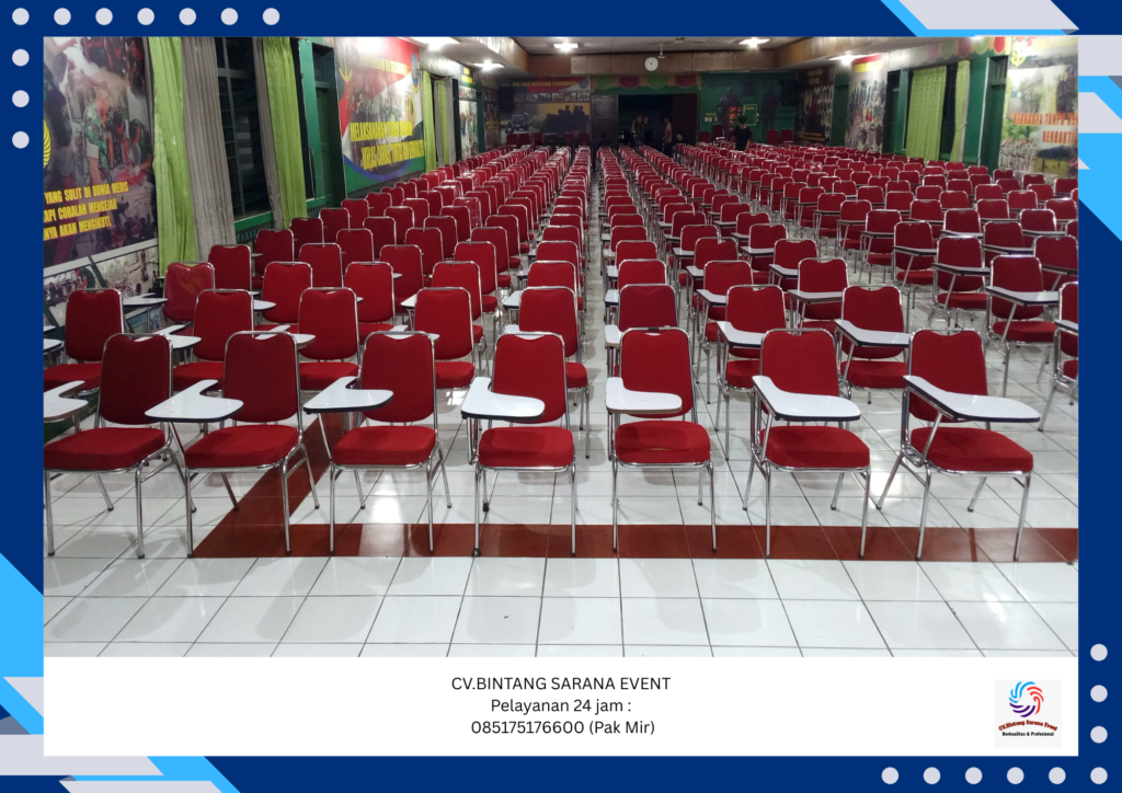 Rental Kursi Test Futura Busa Tebal Merah Jakarta