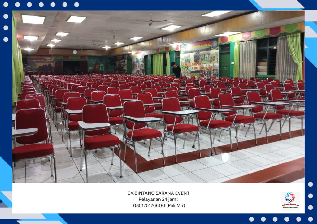 Rental Kursi Test Futura Busa Tebal Merah Jakarta