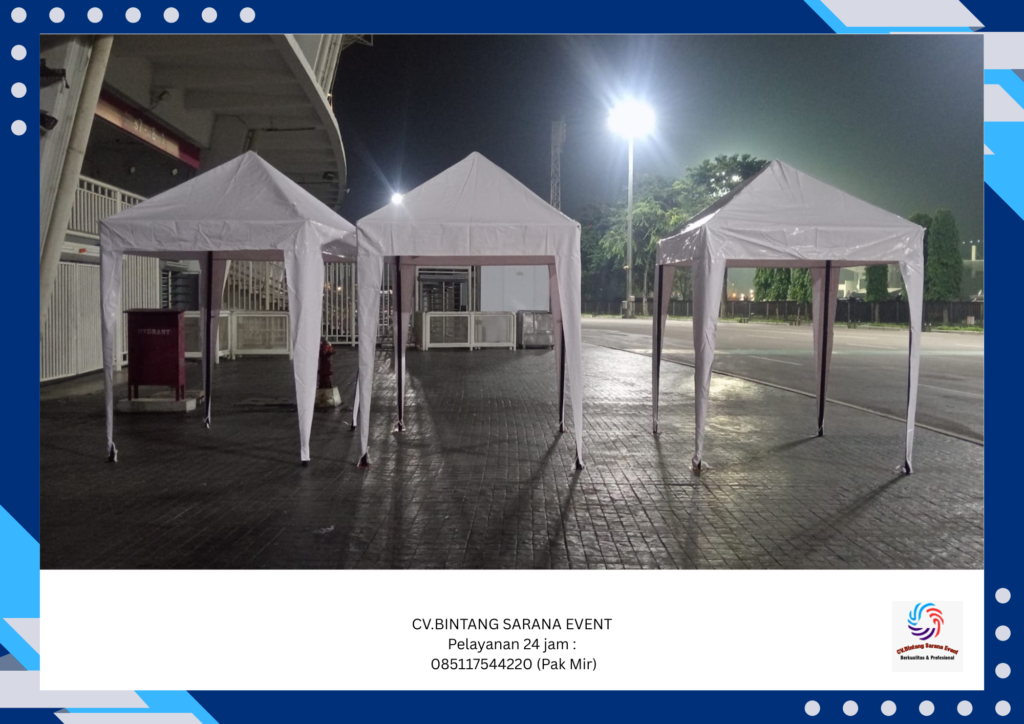 Rental Tenda Bazar Kursi Meja Dan Backdrop Panggung Jakarta