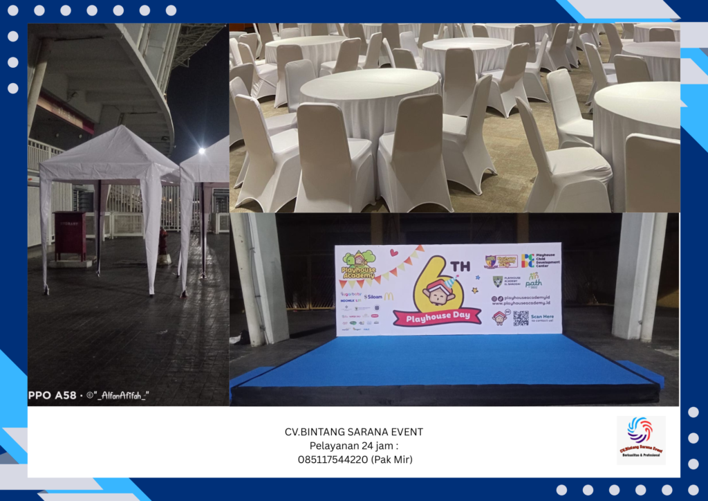 Rental Tenda Bazar Kursi Meja Dan Backdrop Panggung Jakarta