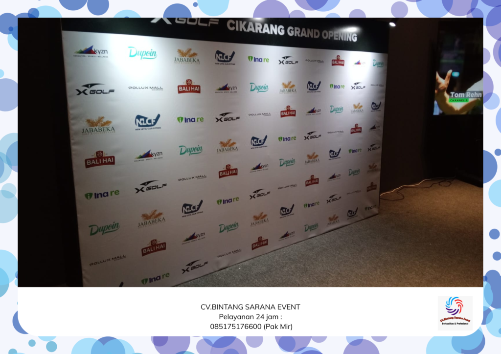 Sewa Backdrop Lampu Spot Light Jakarta