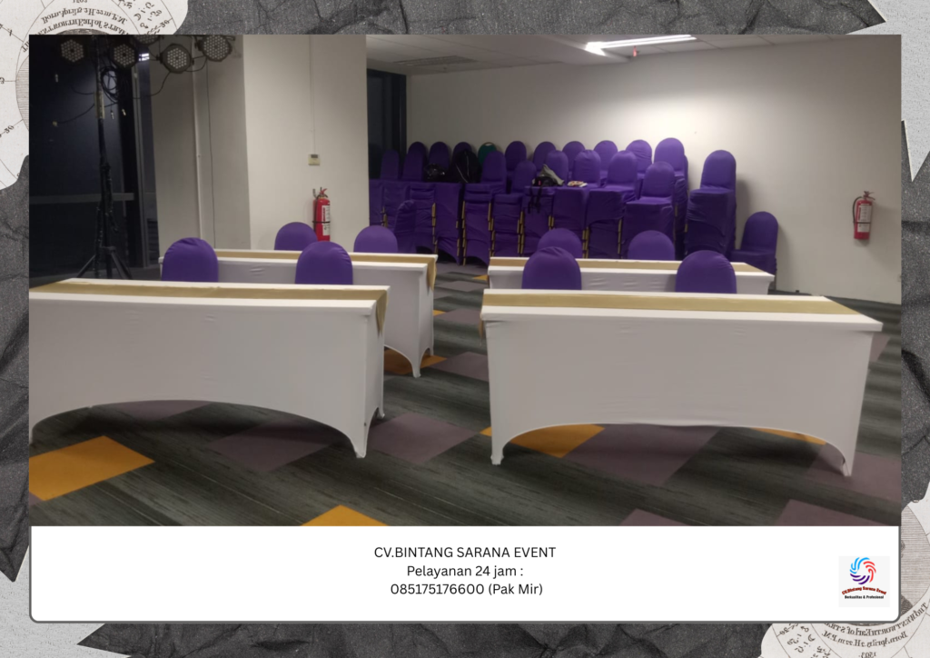 Sewa Kursi Futura Dan Meja IBM Set Cover Jakarta