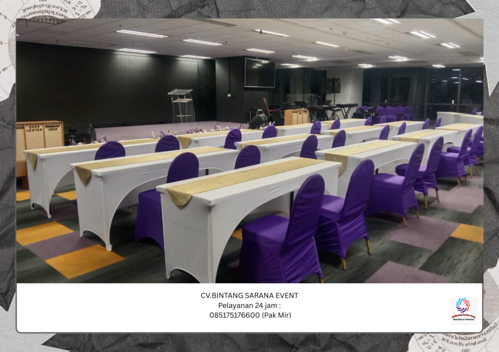 Sewa Kursi Futura Dan Meja IBM Set Cover Jakarta