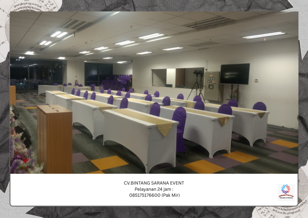 Sewa Kursi Futura Dan Meja IBM Set Cover Jakarta